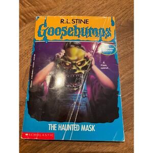 Goosebumps #11 The Haunted Mask True 1st Print 1993 With Mask Insert! 90s Horror